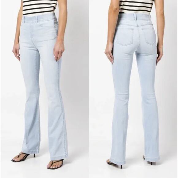 SPANX Denim - SPANX Flare Jean In Retro Light‎ Wash Size Small